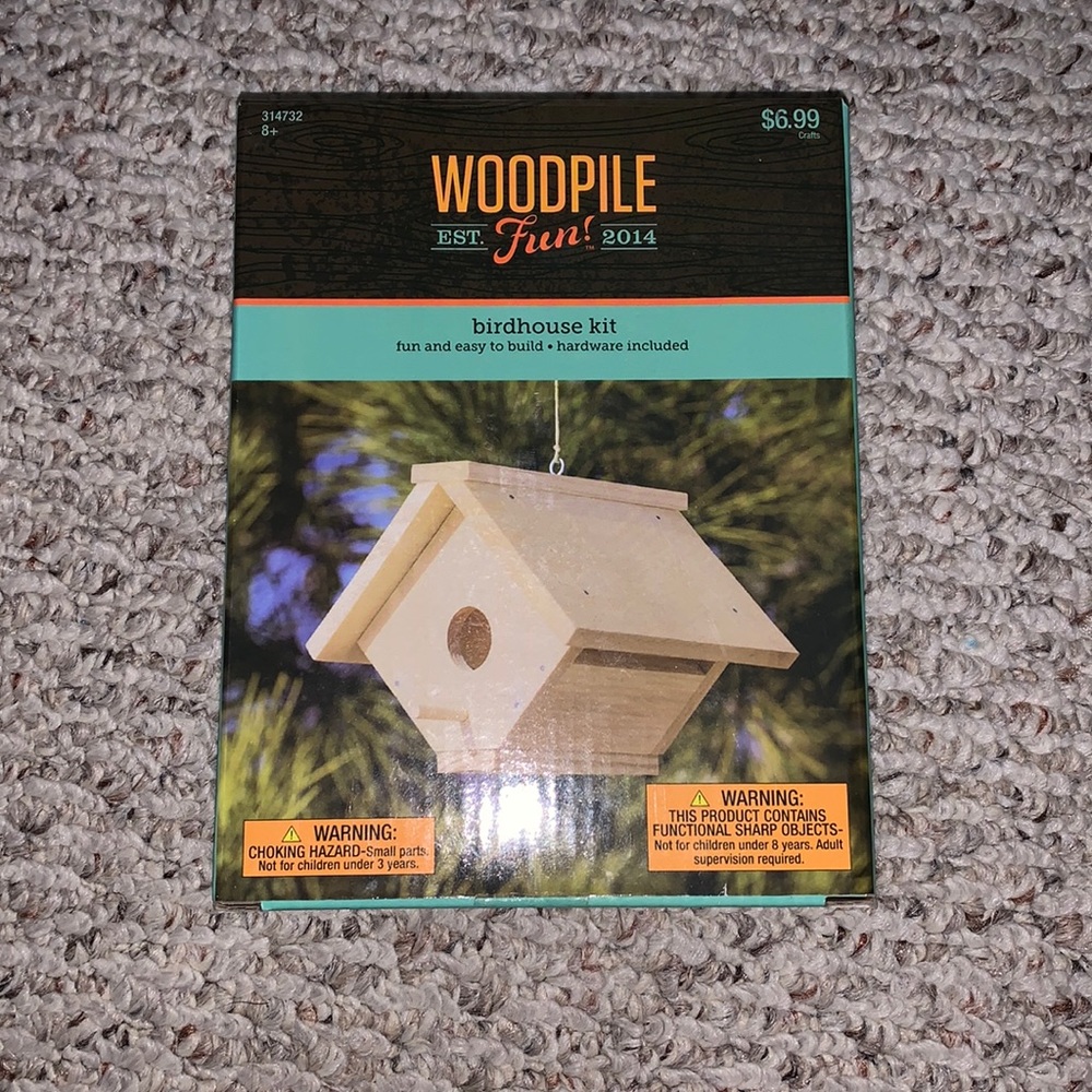 Birdhouse kit.